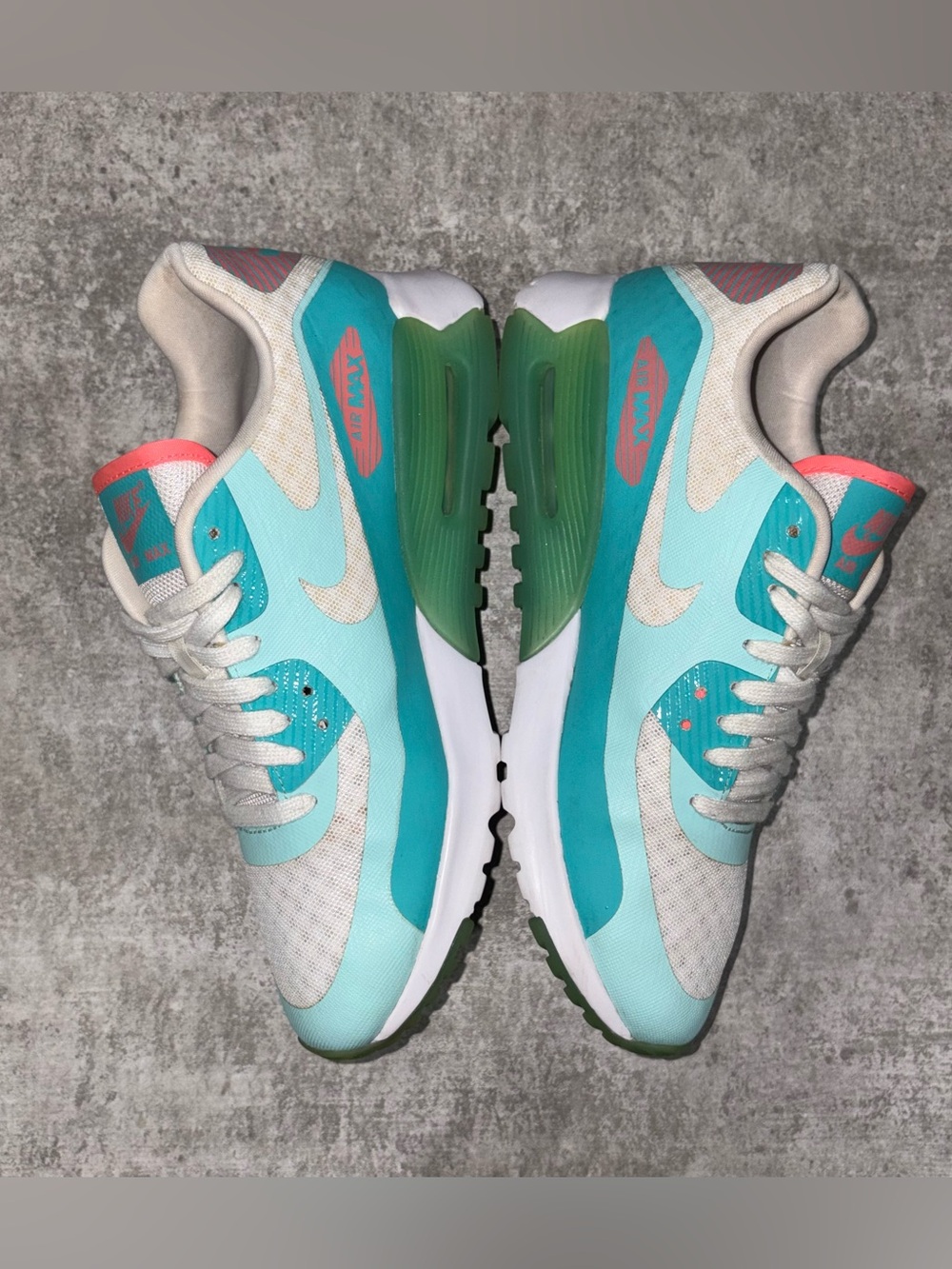 Nike Air Max 90 Ultra Breathe Retro-Lava Glow Sneakers - Picture 4 of 11